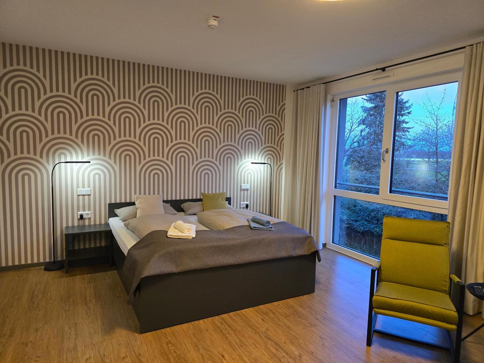 Fair N Square Hotel 24 Stunden Self-Check In Darmstadt Bagian luar foto