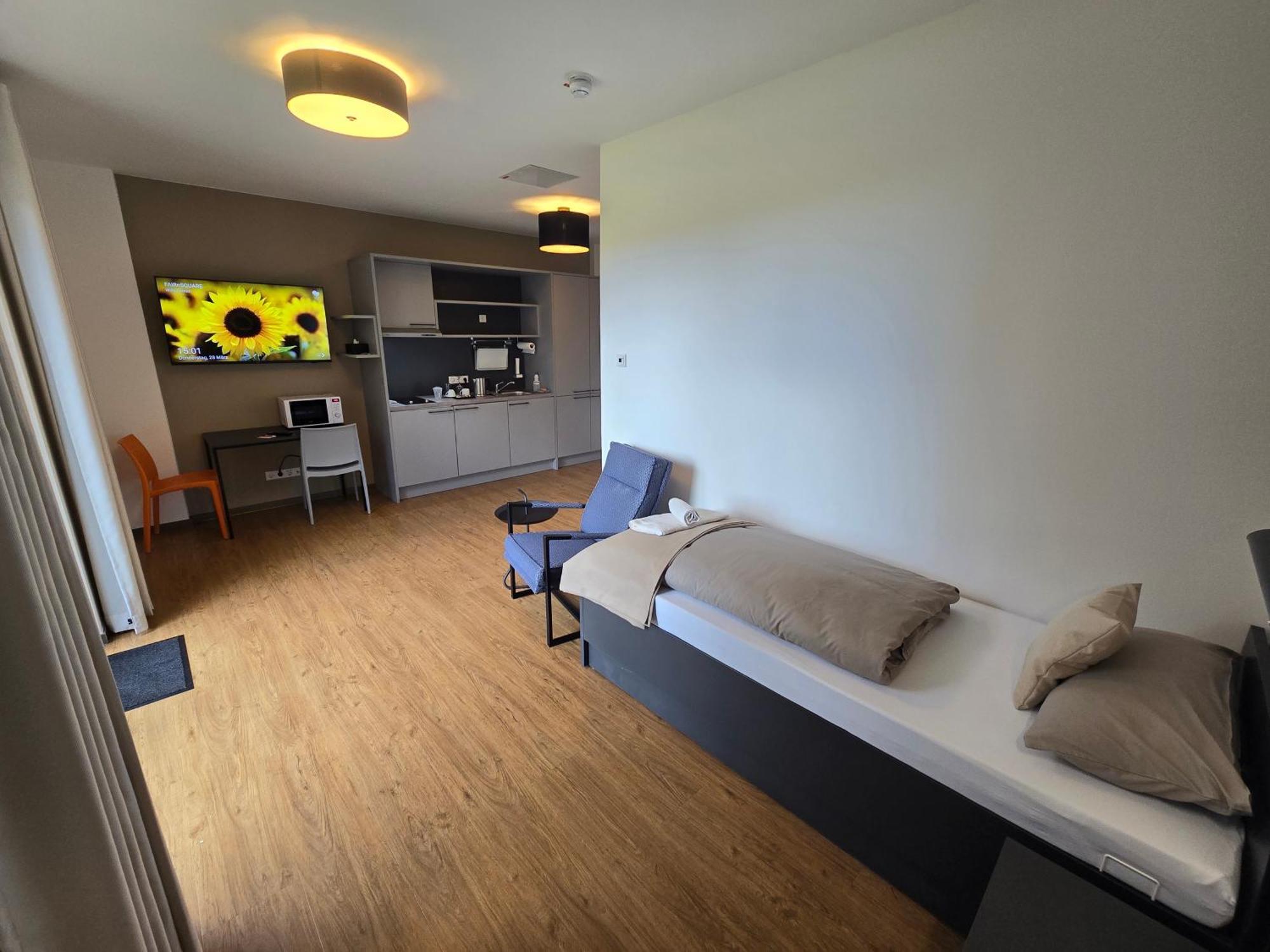 Fair N Square Hotel 24 Stunden Self-Check In Darmstadt Ruang foto